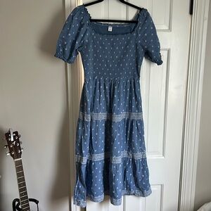 Old Navy Foral Midi Dress